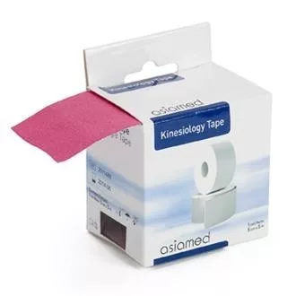 ASIAMED Kineziológiai Szalag 5 cm x 5 m Rózsaszín 