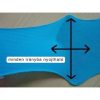 ASIAMED NYLON Kineziológiai Szalag 5 cm x 5 m Kék (minden irányban nyújtható)