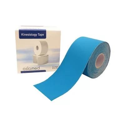 ASIAMED SYNTHETIC Kineziológiai Tapasz 5 cm x 5 m Kék