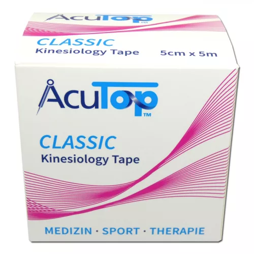 ACUTOP Classic Kineziológiai Tapasz 5 cm x 5 m Rózsaszín