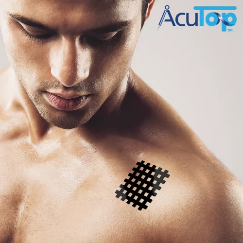 ACUTOP Gitter Tape Cross Tape Kicsi (20lap/doboz, 9db/lap) - Fekete