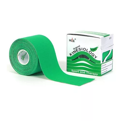 NASARA Kineziológiai Tapasz 5 cm x 5 m Zöld
